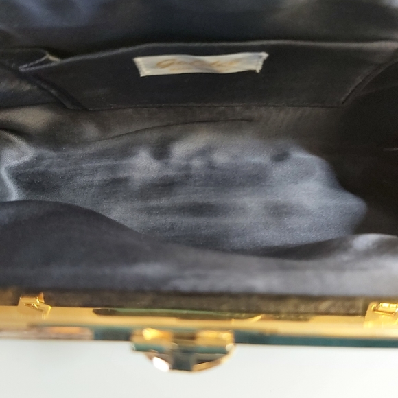 Black evening purse - Picture 7 of 8